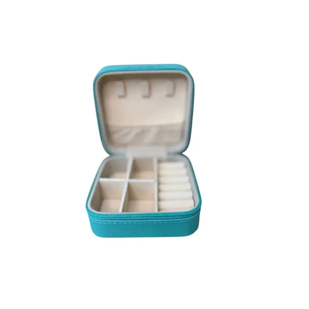 Women's Travel Jewelry Box - Teal